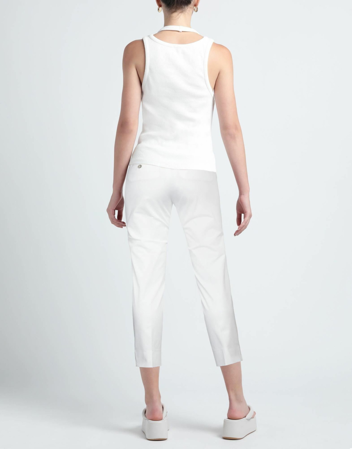 Peserico Womens Pants in White