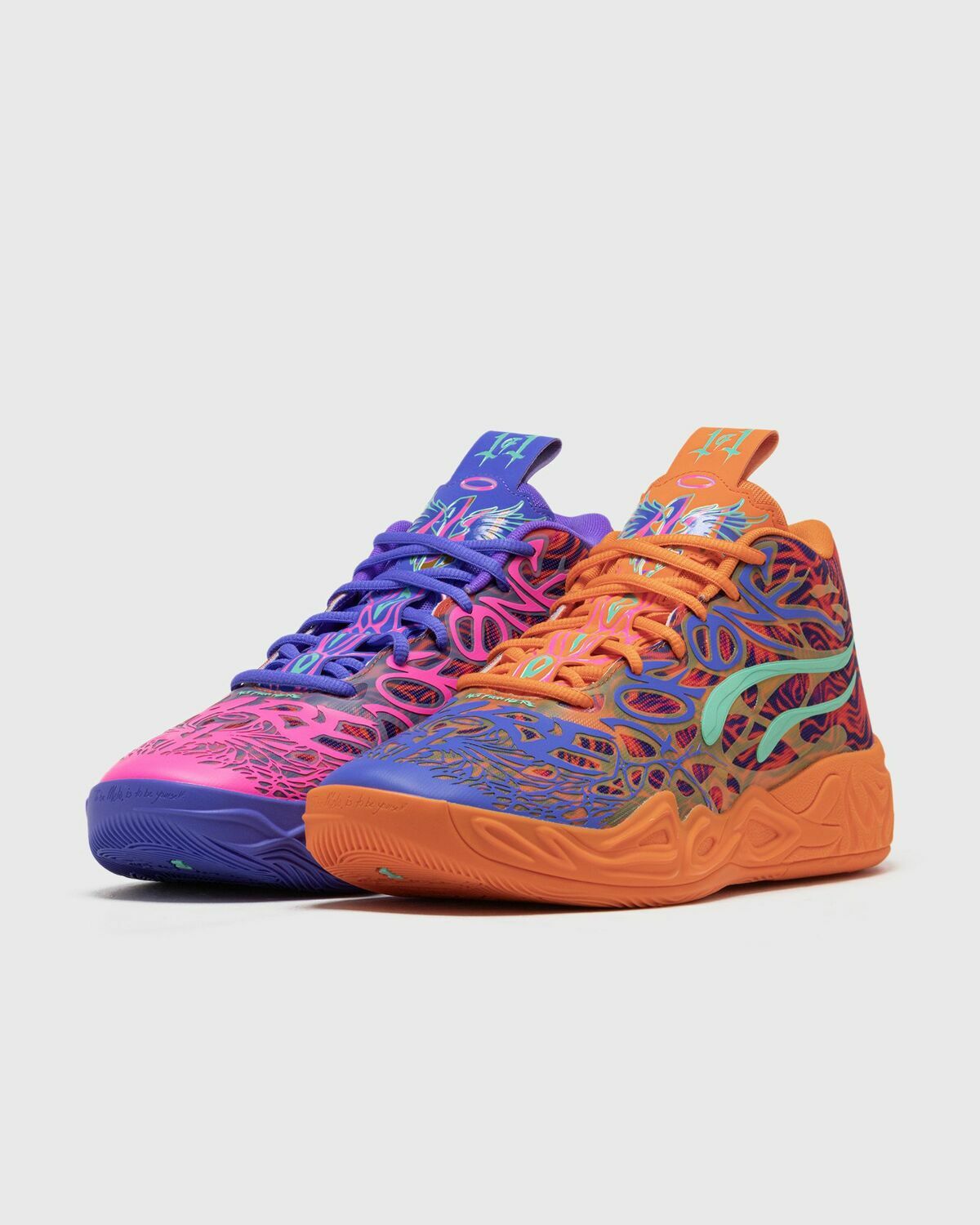 Puma MB.04 Creativity Pack orange/purple Mens Basketball/High-& Midtop