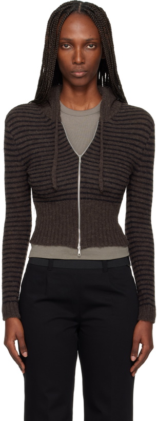 Photo: OUR LEGACY Brown Compact Hoodie