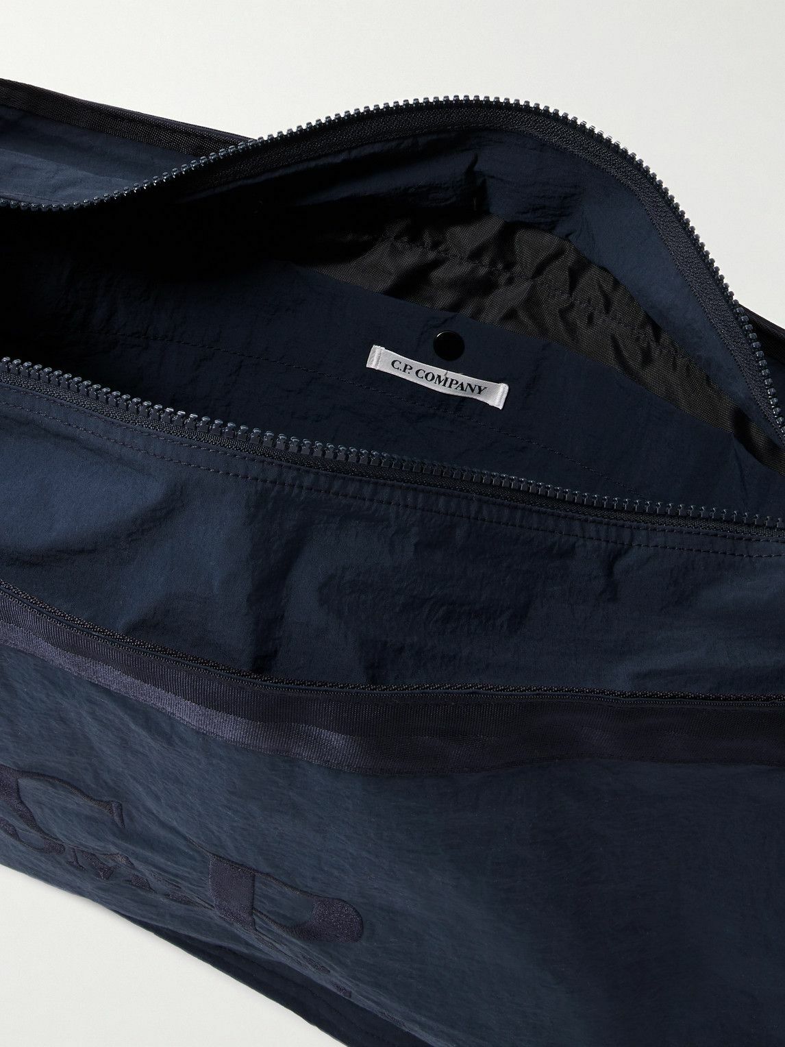 C.P. Company - Logo-Embroidered Garment-Dyed Plain Paper Touch