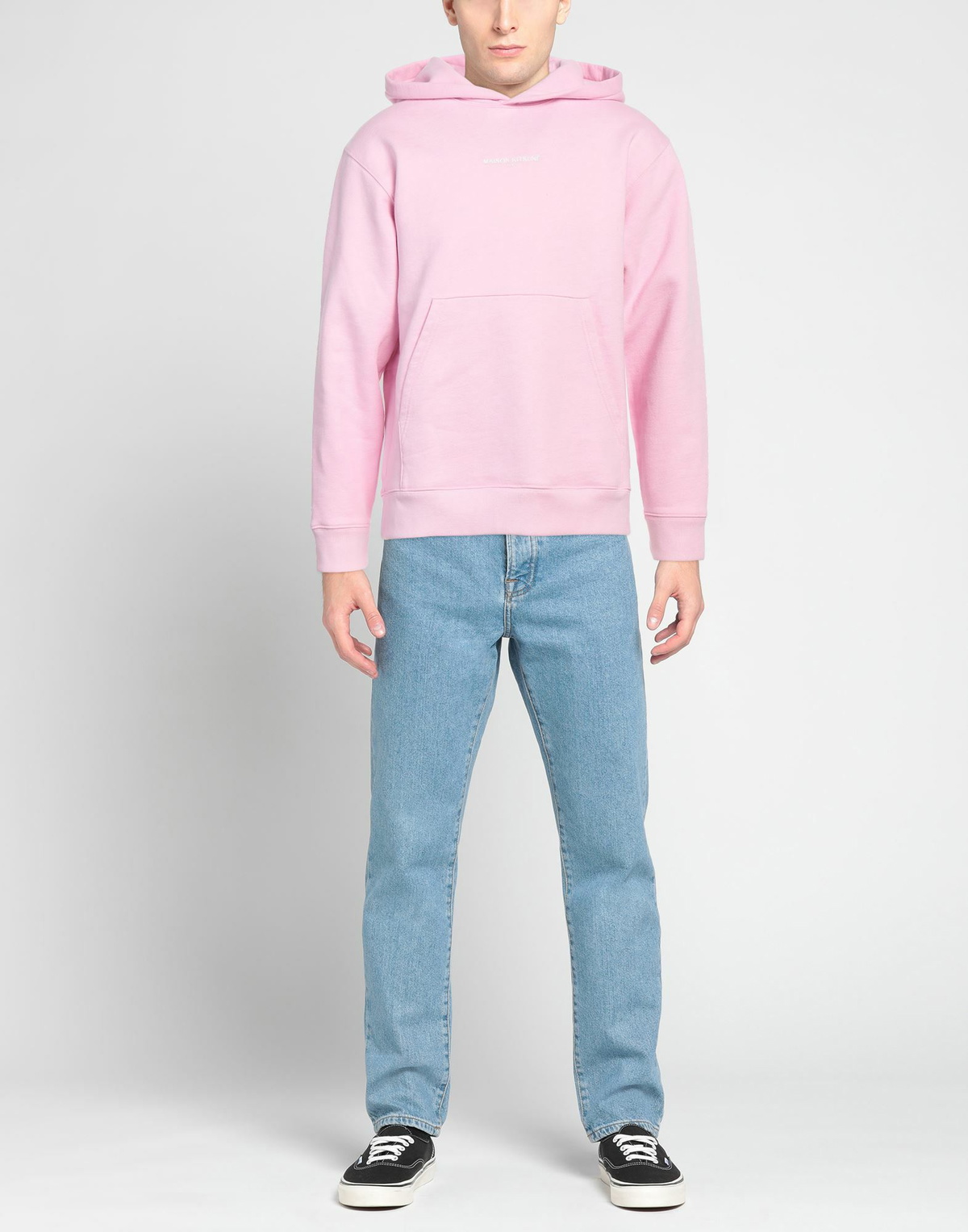 Maison Kitsuné Mens Sweatshirt in Pink