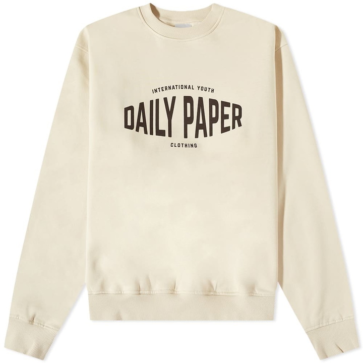 Photo: Daily Paper Men's Youth Sweat in Beige