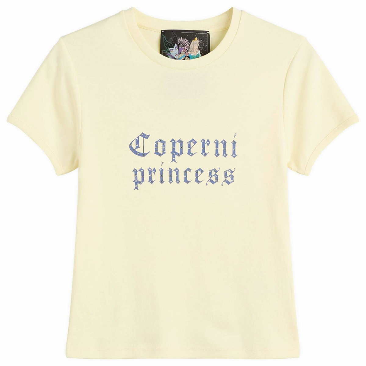 Coperni Women's Disney X Princess Baby T-Shirt in Yellow