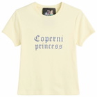 Coperni Women's Disney X Princess Baby T-Shirt in Yellow