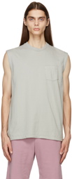 John Elliott Grey Rodeo Tank Top