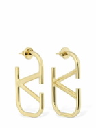 VALENTINO GARAVANI - 4.5cm V Logo Signature Earrings