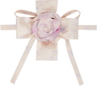 RoomSERVICE888 SSENSE Exclusive Beige Flower Choker