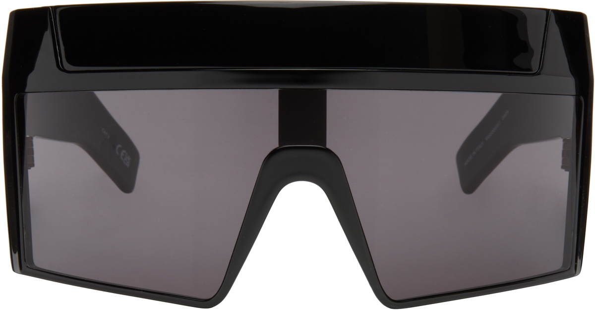 Rick Owens Black SUICIDE Edition Rev Sunglasses