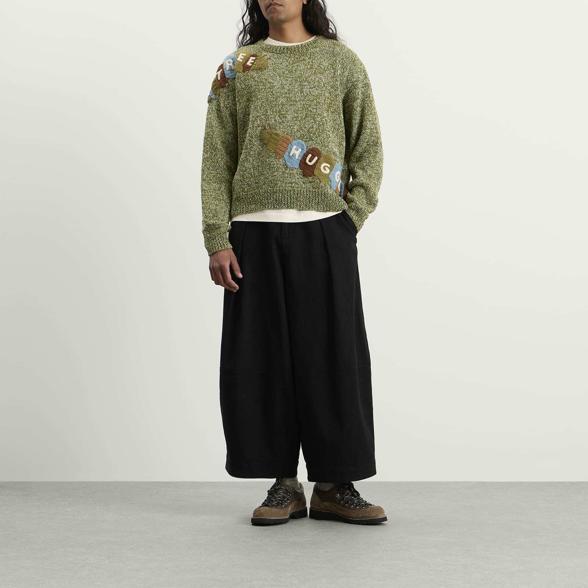 Story mfg. Caterpillar Bulb Jumper - Presented by END. in Olive