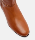 Veronica Beard Leather knee-high boots