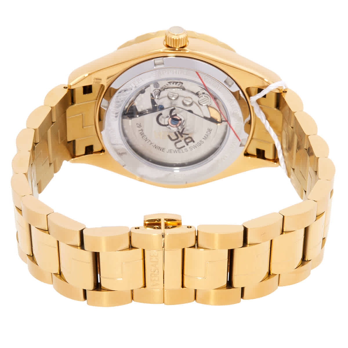 Versace Hellenyium Automatic Black Dial Mens Watch VEQCA0624