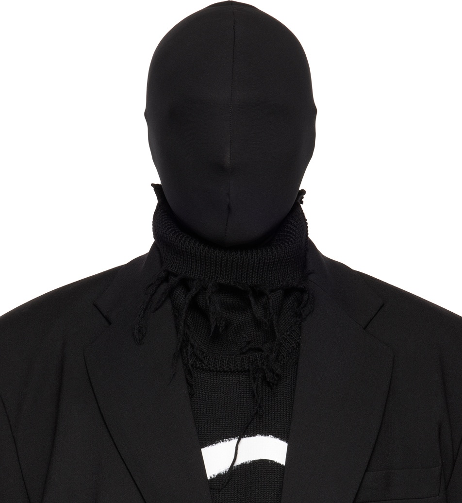 Photo: VETEMENTS Black Zip Face Mask