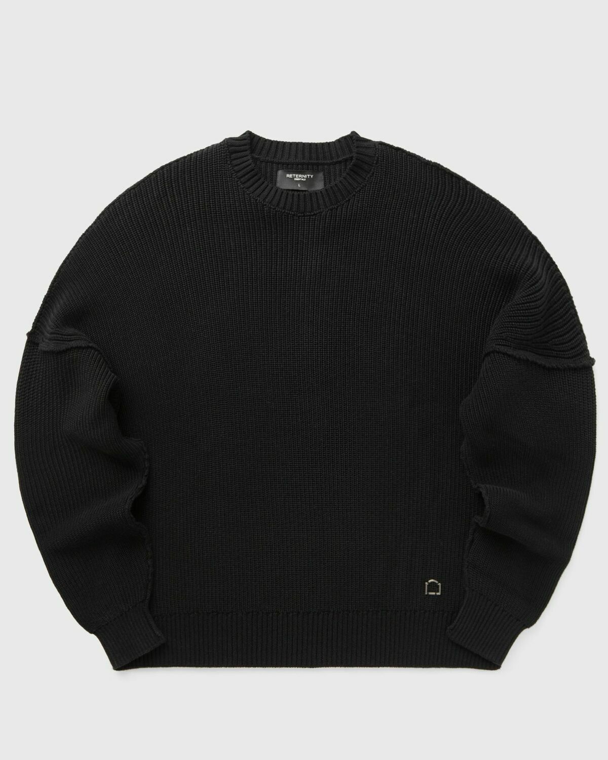 Reternity CREATIVE DEPT KNIT SWEATER Black Mens Pullover