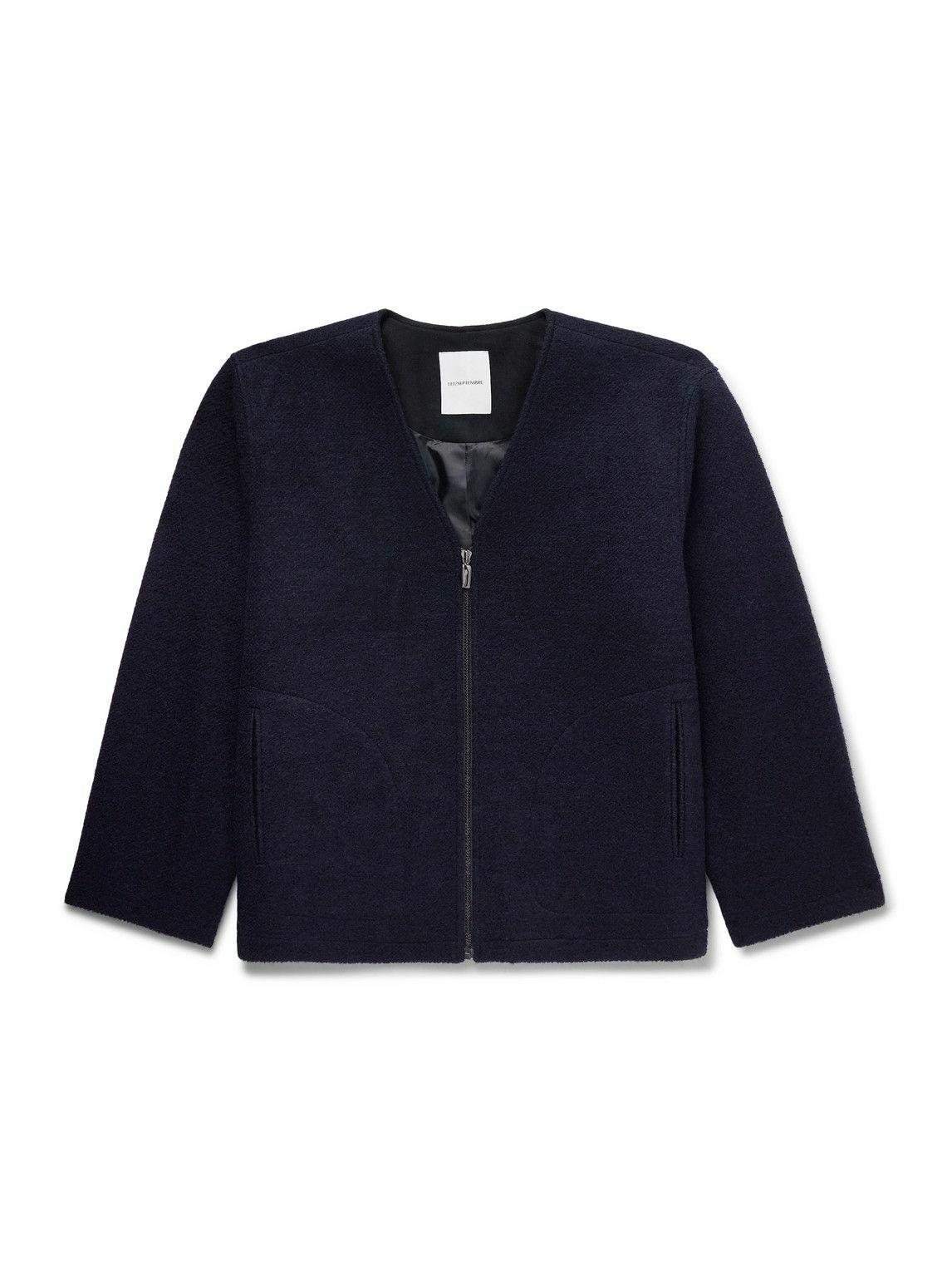 LE 17 SEPTEMBRE - Wool-Blend Bouclé Jacket - Blue LE17SEPTEMBRE