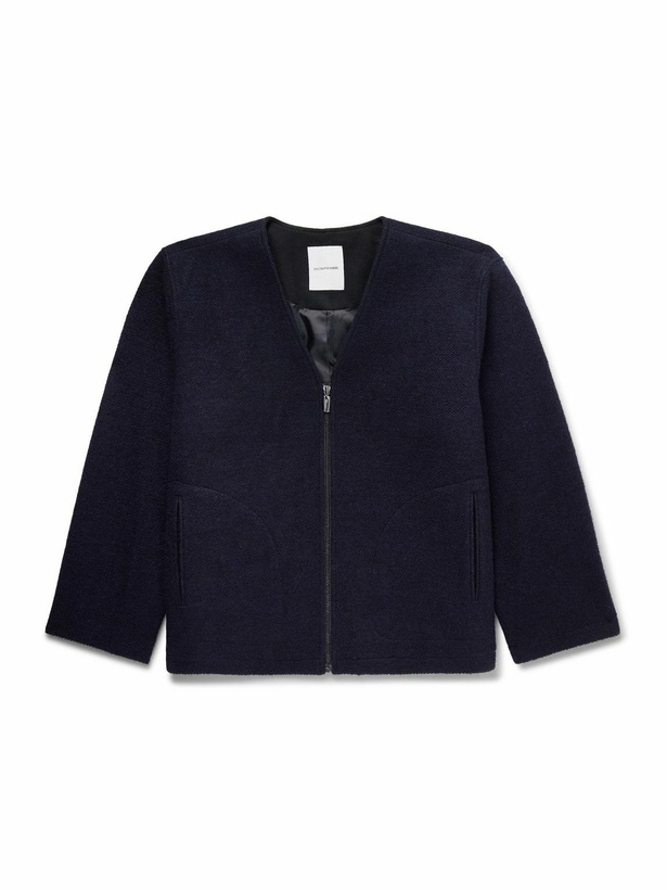 Photo: LE 17 SEPTEMBRE - Wool-Blend Bouclé Jacket - Blue