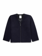 LE 17 SEPTEMBRE - Wool-Blend Bouclé Jacket - Blue