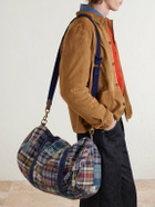Polo Ralph Lauren - Large Patchwork Checked Cotton-Madras Duffle Bag