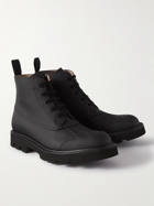 Grenson - Jack Rubberised Leather Boots - Black