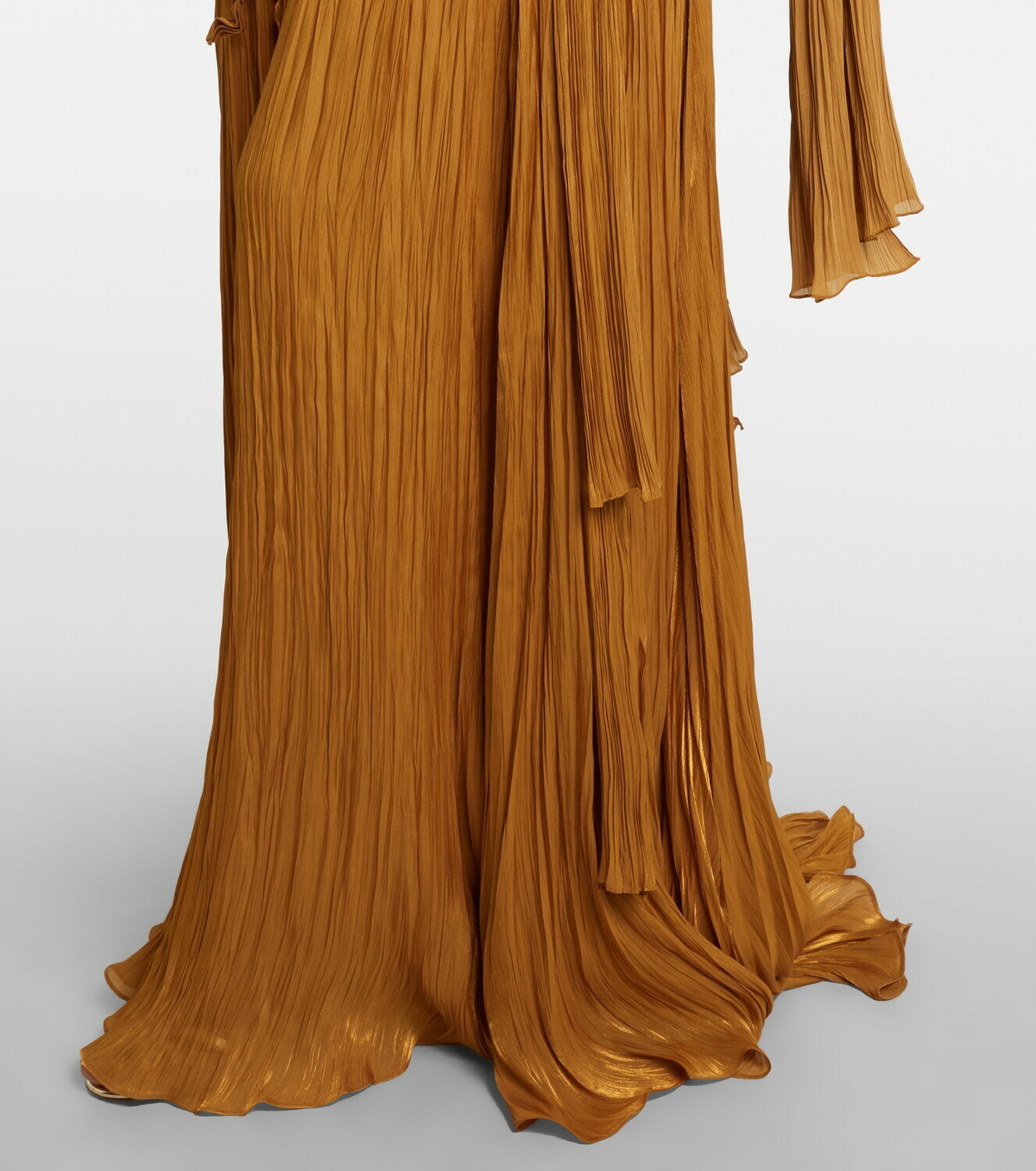 Marmar Halim Peplum ruched gown