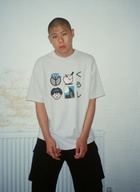 BEAMS BEAMS T x LN-CC T-Shirt With Artwork By Face