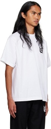 Uniform Experiment White Appliqué T-Shirt