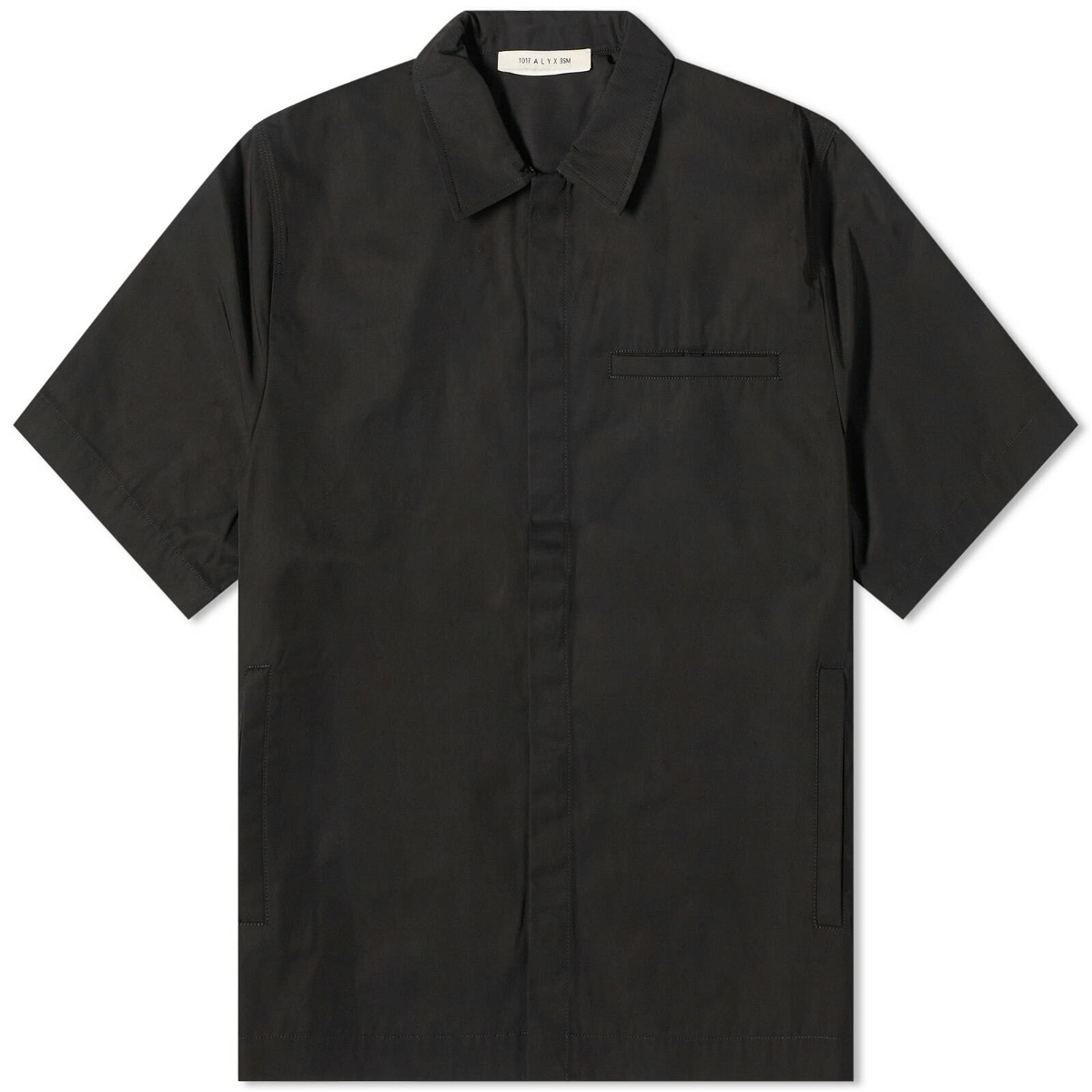 1017 ALYX 9SM Men's Bucket Short Sleeve Shirt in Black
