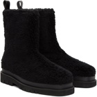 Recto Black Sherpa Alex Boots