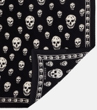 McQueen Skull silk scarf