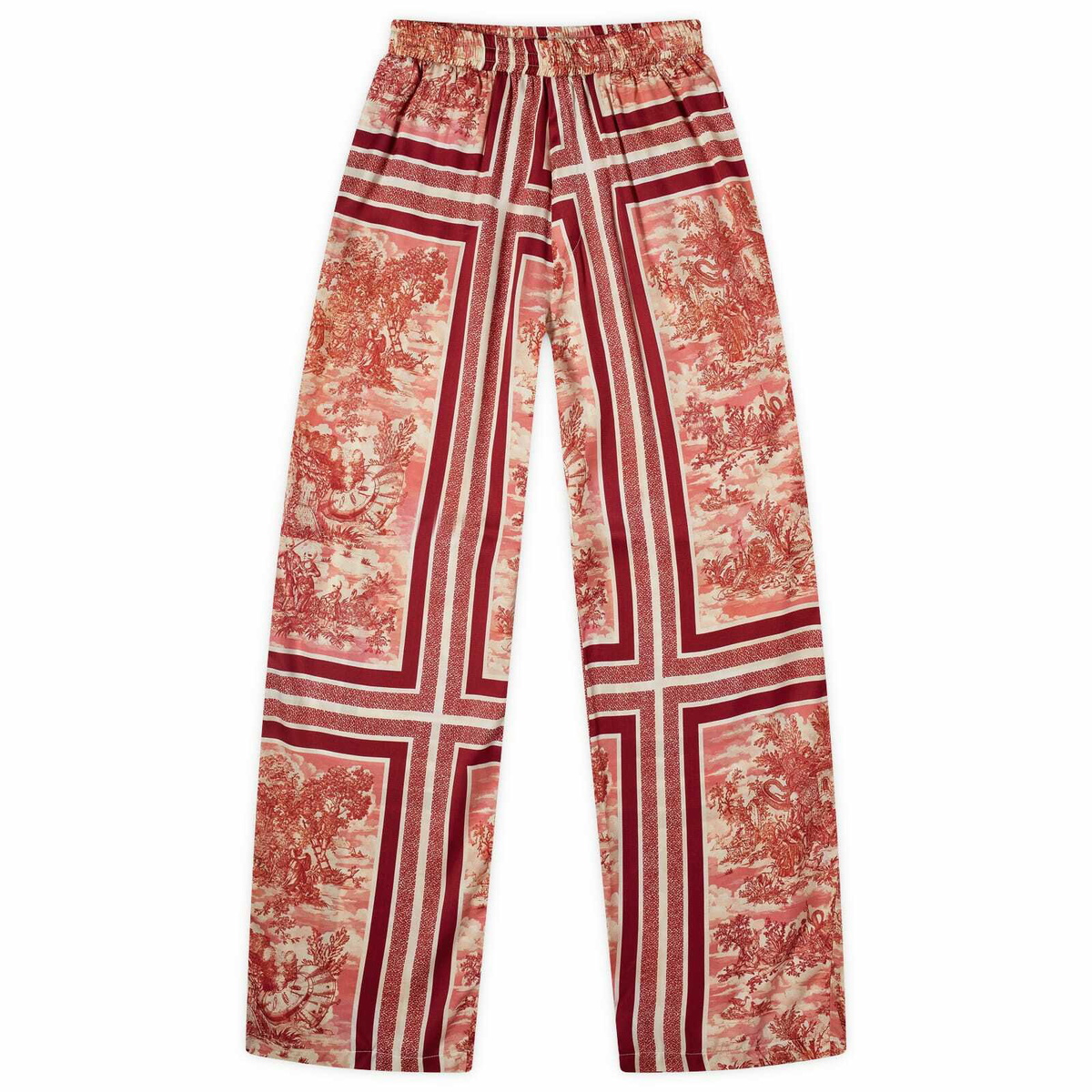 Aries Women's Toile De Jouy Slacker Pants in Multi