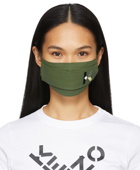 Kenzo Three-Pack Multicolor Embroidered Logo Face Masks
