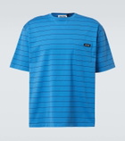 Miu Miu Striped cotton jersey T-shirt