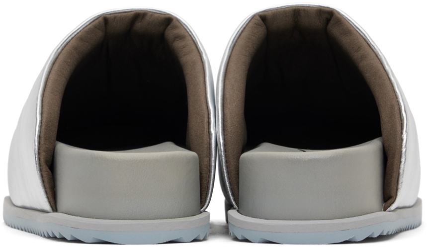 YUME YUME Silver Truck Slide Slip-On Loafers
