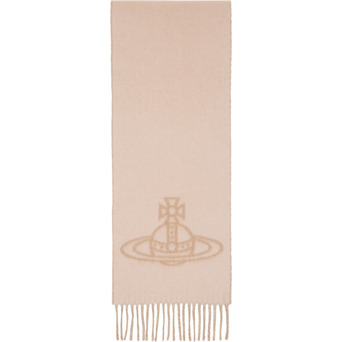 Vivienne Westwood Beige Double Face Scarf