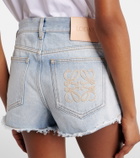 Loewe Paula's Ibiza Anagram denim shorts
