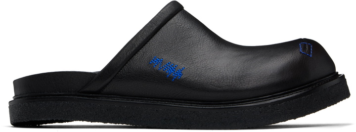 Photo: ADER error Black Curve Sabot 02 Slip-on Loafers