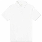 Rag & Bone Men's Classic Flame Polo Shirt in White