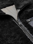 Yves Salomon - Shell-Trimmed Shearling Jacket - Black