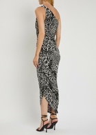 Norma Kamali Diana Leopard-print Stretch-jersey Maxi Dress