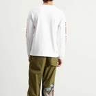 Team Ikuzawa Men's Logo Longsleeve T-Shirt in White