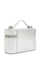 Marc Jacobs The Everyday Vanity Metallic Leather Cross-body bag - Silver - One Size