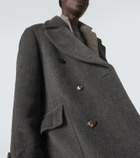 Umit Benan Gianni alpaca and wool coat