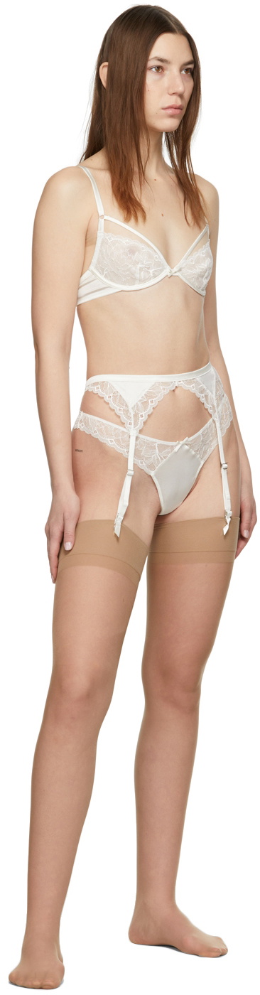 Gardenia Lace Garter Belt