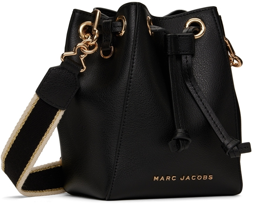 The Bucket Leather Bucket Bag in Black - Marc Jacobs
