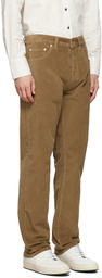 DOPPIAA Brown Aacero Corduroy Trousers