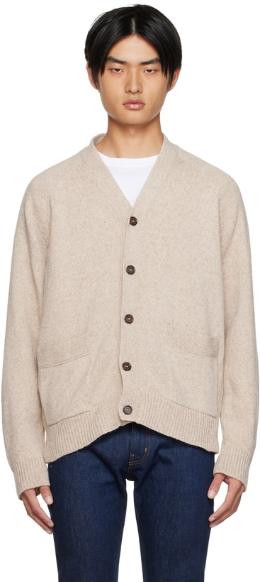 Photo: Universal Works Beige Vince Cardigan