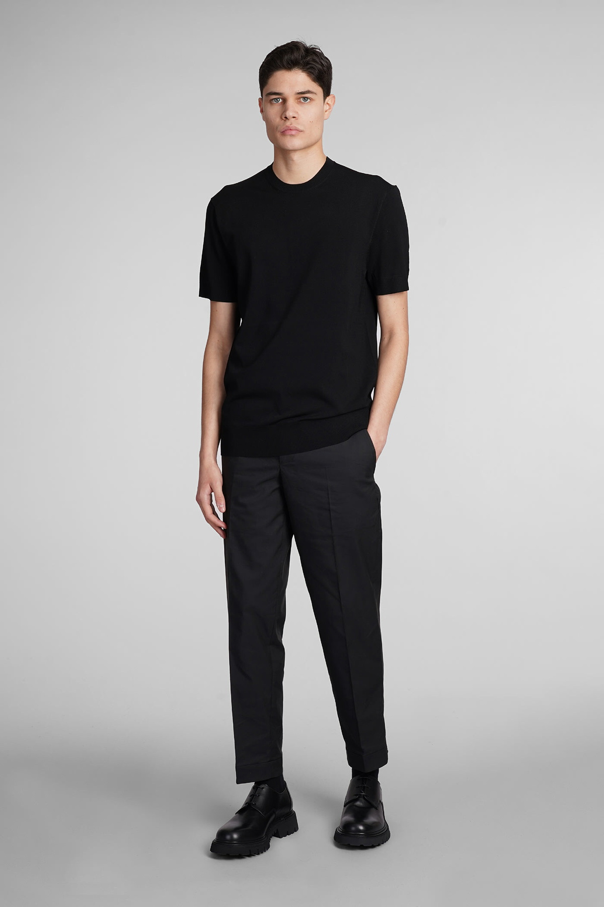 Neil Barrett T-shirt In Black Viscose