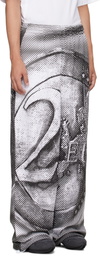 Gerrit Jacob Black & White Printed Sweatpants