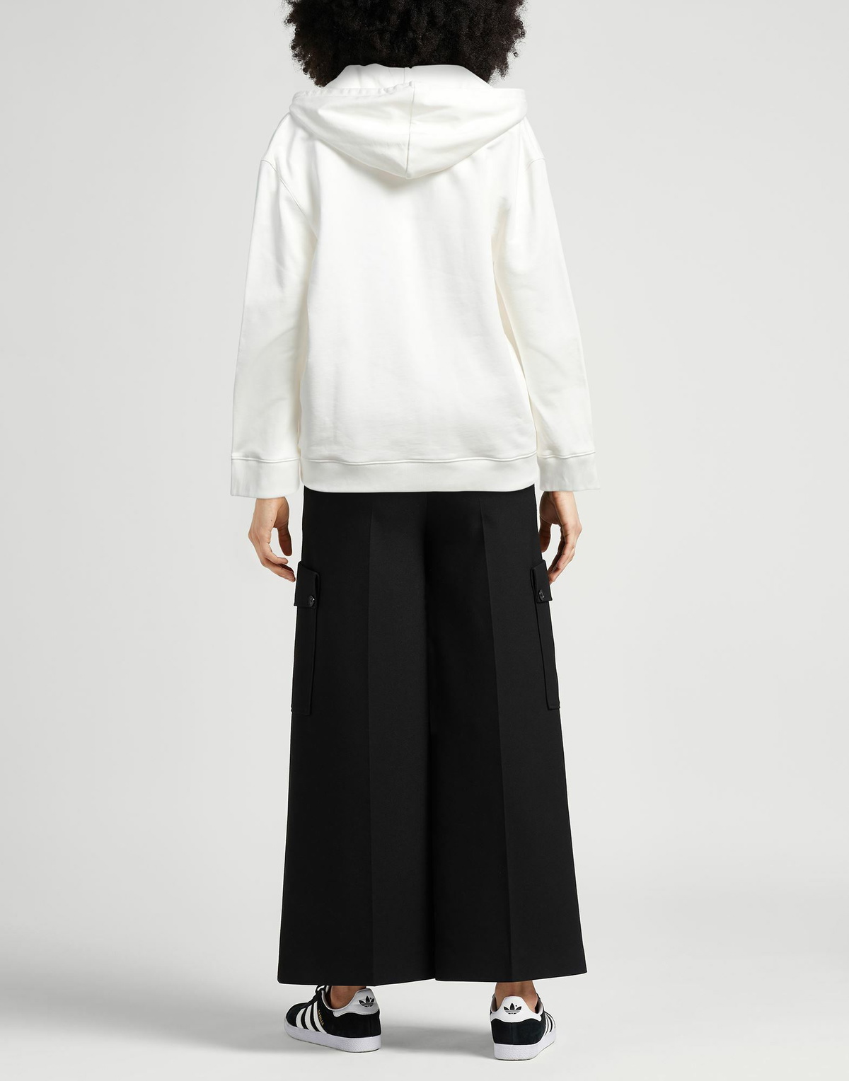 Courrèges Womens Sweatshirt Ivory