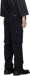 rito structure Black Work Cargo Pants