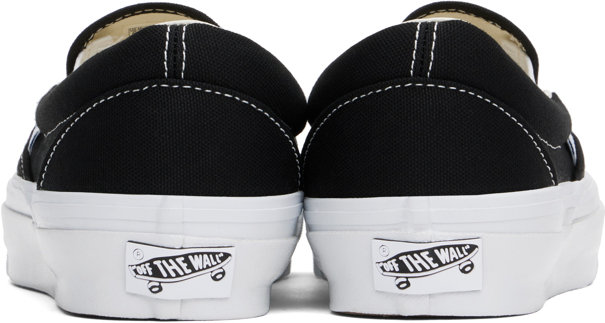 【関税込み】Vans ブラック Premium Slip-On 98 スニーカー Vans Black Premium Slip-On 98 Sneakers Vans